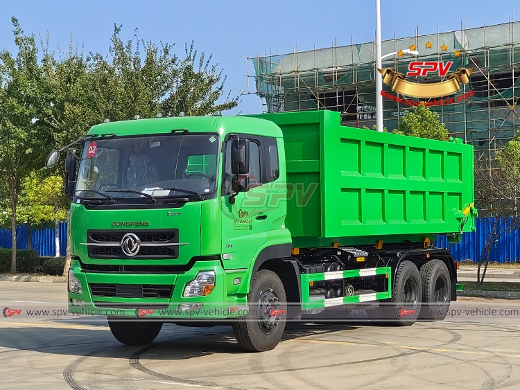 20 CBM Hook Loader Garbage Truck Dongfeng - LF 20 CBM Hook Loader Garbage Truck Dongfeng - LF